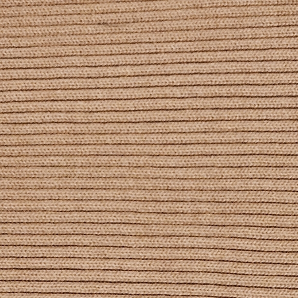 Zara SZ S Ribbed Straight Leg Hi Rise Muted Orange Elastic Waist Pull On Legging - Picture 11 of 11